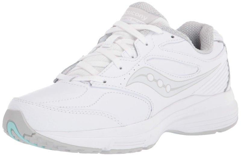 Saucony Women's Integrity Walker 3 Walking Shoe, White, 9 Narrow - Image 1